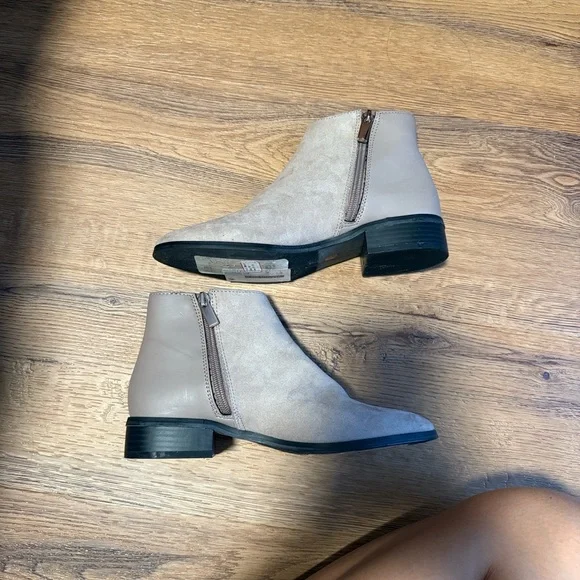Lexie & Abbie - Suede & Leather Ankle Boot - Picture 4 of 5